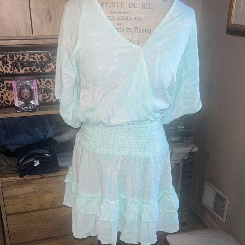 Surf Gypsy Sky Blue 2 Piece Skirt Set - Small